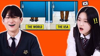 Things Americans Do That Confuse the Rest of the World!! _ Korean teen reaction