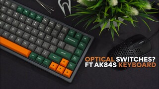 Ano ang OPTICAL Mechanical Switches? ft Epomaker/Skyloong AK84S & Roland Garros Silicone Keycaps