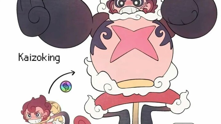 以onepiece 人物为原型设计宝可梦