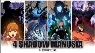 4 SHADOW SUNG JIN WOO YANG DIBANGKITKAN DARI MANUSIA⁉️ #sololeveling