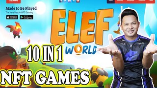 ELEF WORLD - NEW NFT GAMES NA SOLID (TAGALOG)