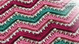 Be Mine Crochet Chevron Baby Blanket | EASY | The Crochet Crowd