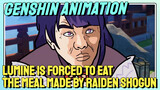 [Genshin Impact Animation] Lumine is forced to eat the meal made by Raiden Shogun
