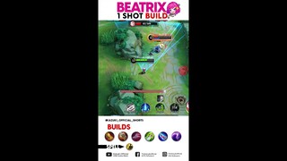 ONE SHOT BEATRIX BUILD WILL GIVE YOU NIGHTMARE #shorts