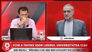 Gigi Becali, DISCURS EXUBERANT dupa CE FCSB A DISTRUS U CLUJ IN DERBY