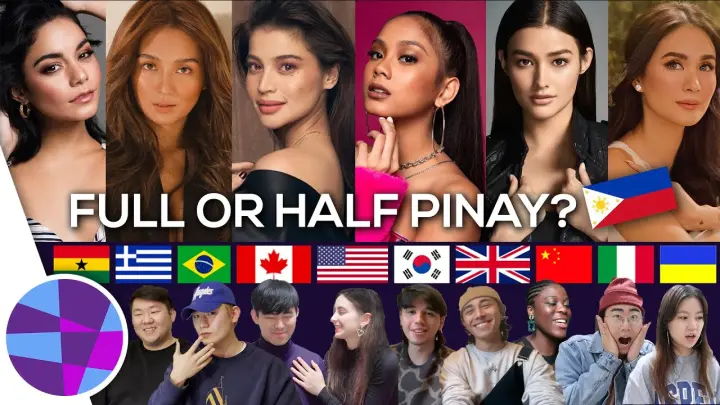 Foreigners Guess Filipina Celebrities: FULL OR HALF FILIPINO? | EL's Planet