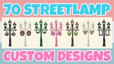 Best 70 Streetlamp Banner Custom Designs In Animal Crossing New Horizons