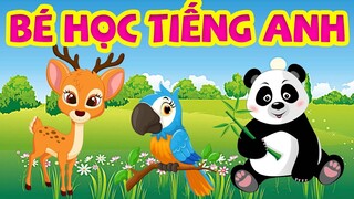 Bé tập nói tiếng anh qua con vật | Day be tap noi tieng anh | Dạy tiếng anh cho trẻ em