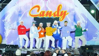 สวรรค์ของสวัสดิการสมัครเล่น! โชว์เต้นแคนดี้บนเวที Kpop ที่ Happy Valley ช่วงปลายปี