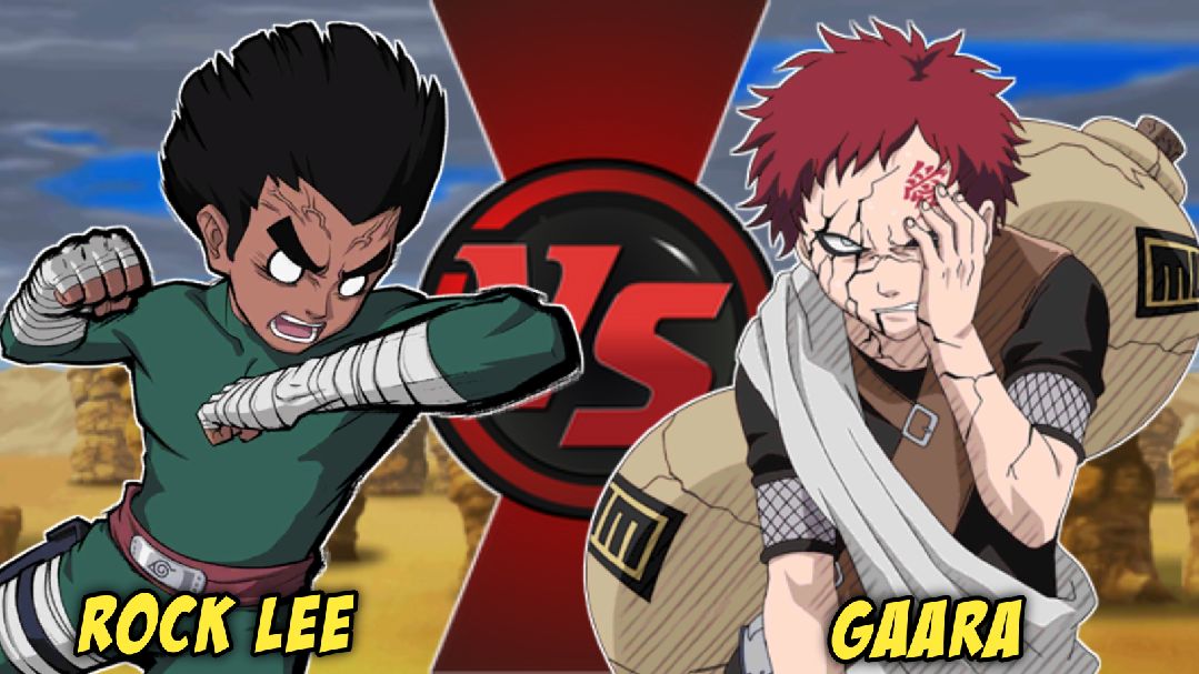 Naruto VS Gaara Full Fight HD - BiliBili