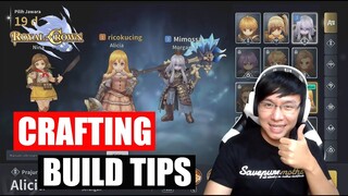 Crafting Tips ! Royal Crown Indonesia Battle Royal Rpg ! SERU BANGET !!