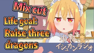 [Miss Kobayashi's Dragon Maid]  Mix cut | Life goal: Raise three dragons