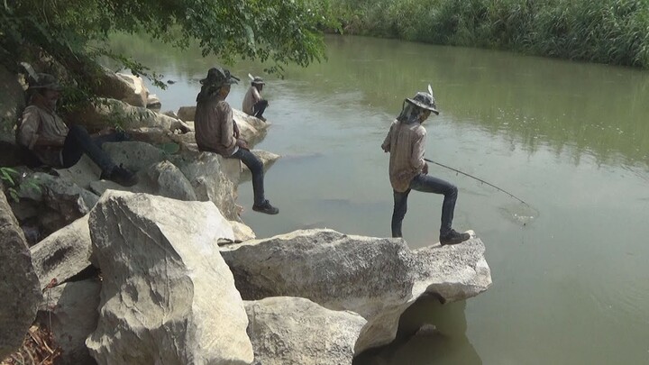 ตกปลา หมายโคตรเด็ดใต้ร่มไม้..!! ขอปลาฉลามตัวเดียวพอ ฮาาา [ งัดวัง Fishing For Catfish ]