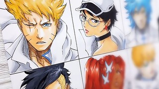 BLEACH style of Naruto Boruto characters