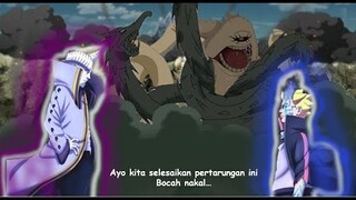 Raja VS Pangeran Otsutsuki - Isshiki VS Boruto siapakah yg akan menang dan menjadi otsutsuki terkuat