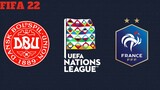 FIFA 22 - Denmark vs France | Nations League 2022 Prediction