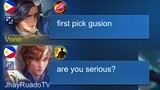 FIRST PICK GUSION AUTO LOCK😂 THEY GOT MAD AT ME!!