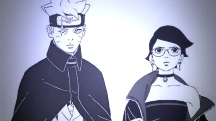 boruto sarada timeskip😆