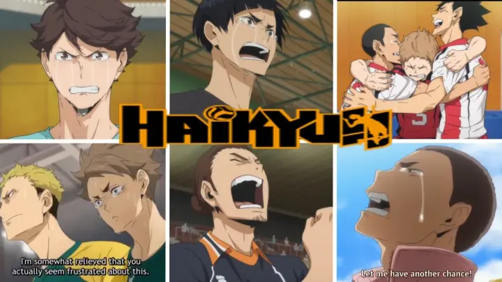 All The Most Emotional Moment of Haikyuu || Haikyuu !!  Most Emotional Moment's