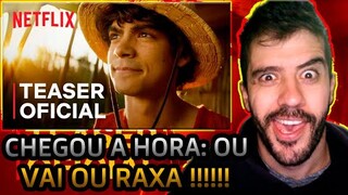 REACT ONE PIECE - Live Action | Trailer teaser oficial | @NetflixBrasil