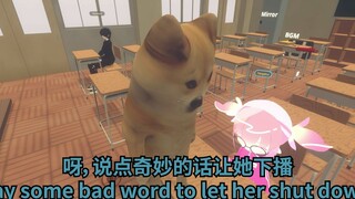 【vrchat】当偷学中文的韩国靓仔遇到国粹女孩之“你在狗叫什么”