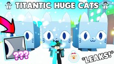 Trời ơi tin được không ? PET TITANIC HUGE CATS - Bản Cập nhật giáng sinh mới Pet Simulator X