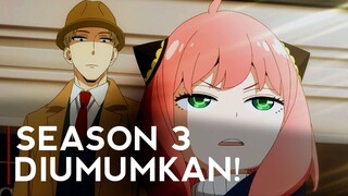 ANYA BACK! Spy X Family Season 3 Episode 1 DIUMUMKAN!!!
