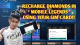 Paano bumili ng diamonds sa mobile legends gamit ang sim card 2021