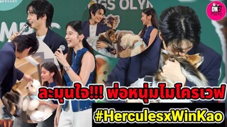 ละมุนใจ! พ่อหนุ่มไมโครเวฟ "วิน-เก้า" งาน Hercules #winmetawin