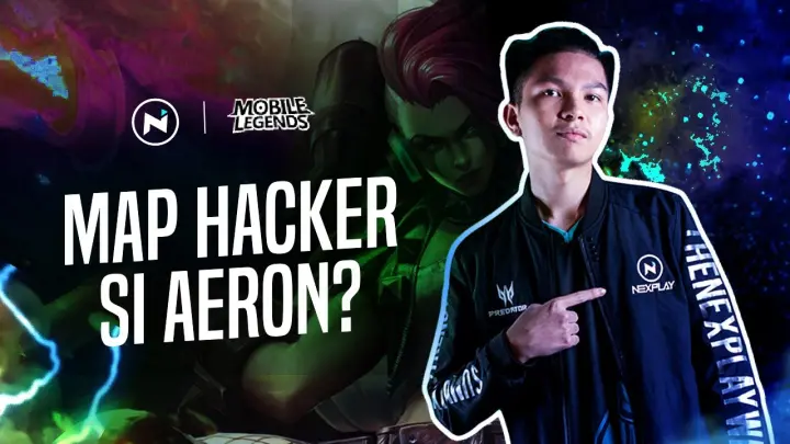 MAP HACKER SI AERON? (A3RON Mobile Legends Full Gameplay)