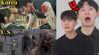 U.S. VS. KOREA best zombie movies!  I KOREAN REACTION