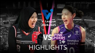 Red Sparks vs. Pink Spiders | Kovo V-League