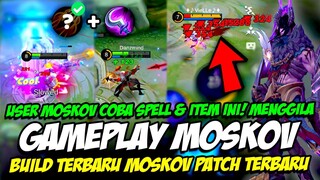 TUTORIAL MOSKOV INSPIRE | MOSKOV GOLD LANE 1 VS 4 ❗ BUILD MOSKOV TERSAKIT + GAMEPLAY MOSKOV TERBARU