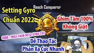 Hướng Dẫn "Ghìm Tâm 100% Không Giật" Bằng GyroScope Chuẩn Nhất. Cực Dễ Cho Người Mới | PUBG Mobile