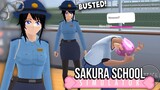 We become a terrible cop in Sakura school simulator
