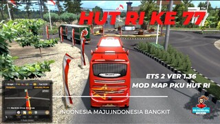 Euro Truck Simulator 2 when 77th Indonesia Independence Day