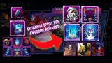 New event collect energon spray exhange for free transformer skin and more items