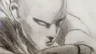 [Hand-drawn animation] Restore the One Punch Man op frame by frame with pencil drawings!