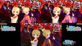 Kagamine HachiHachi Flower Fight - Hatsune Miku: Project DIVA PV Comparison [F, Mega Mix+] 4K