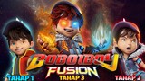 All BoBoiBoy Fusion Elemental Evolusi Tahap 1 2 3