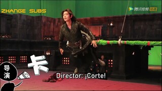 [SUB ESPAÑOL]Xiao Zhan ║Douluo continent detrás de escenas [2021.02.26]