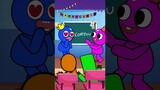 Pink Teaches Blue - Math is so easy | Rainbow Friends (Cartoon Animation)
