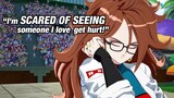 Dragon Ball FighterZ - All Android 21 Lab Coat Unique Quotes / Interactions (English Dub) (4k)