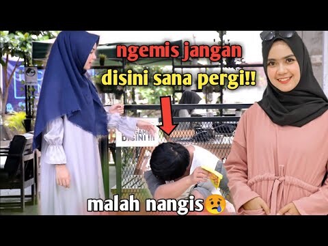 PURA PURA JADI GEMBEL TES KEBAIKAN CEWEK MATRE?? LIHAT REAKSINYA BIKIN GA NYANGKA??