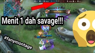 FANNY MONTAGE!!! TOP GLOBAL GA NGOTAK KABELNYA!!