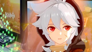 [Genshin Impact/Piano] The BGM is too warm and touching! This is the gentleness of the wind god~ Wine Festival CG "When the wind returns, start the wine"