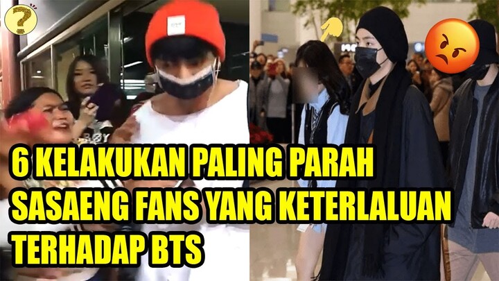 SASAENG FANS MELUK4I JUNGKOOK?? 6 KELAKUAN PALING P4R4H SASAENG FANS YANG KETERLALUAN TERHADAP BTS!!