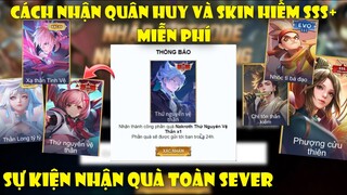 GiftCode Liên Quân | Nhập 2 Giftcode Mới Nhất Nhận Quà Trang Phục Hiếm Cực,Quân Huy Toàn Sever