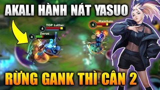 [LMHT Tốc Chiến] Akali Hành Nát Yasuo Rừng Gank Thì Cân 2 Trong Liên Minh Tốc Chiến