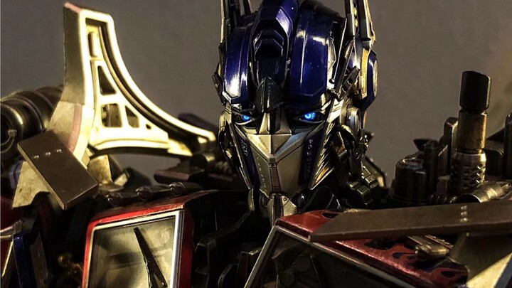 Overseas version reprinted, black apple Optimus Prime unboxing review